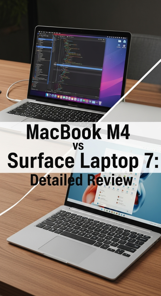 MacBook M4 vs Surface Laptop 7