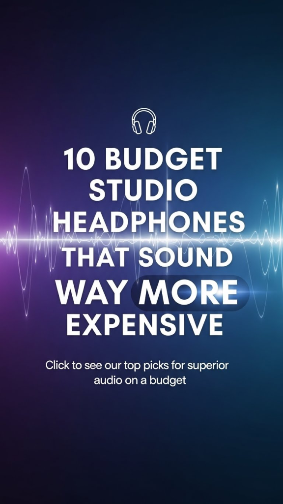 budget studio headphones