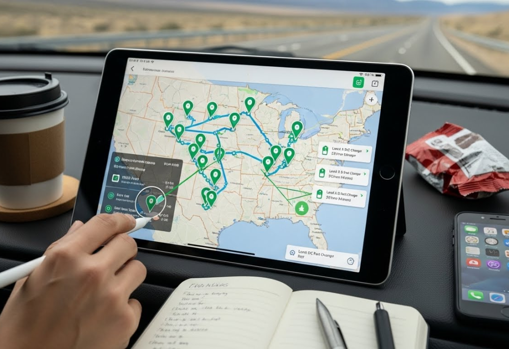 road trip ev planning